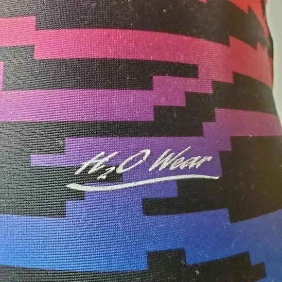 VTG 90s H20 Wear Swimsuit with Racerback Tank - Picture 10 of 10